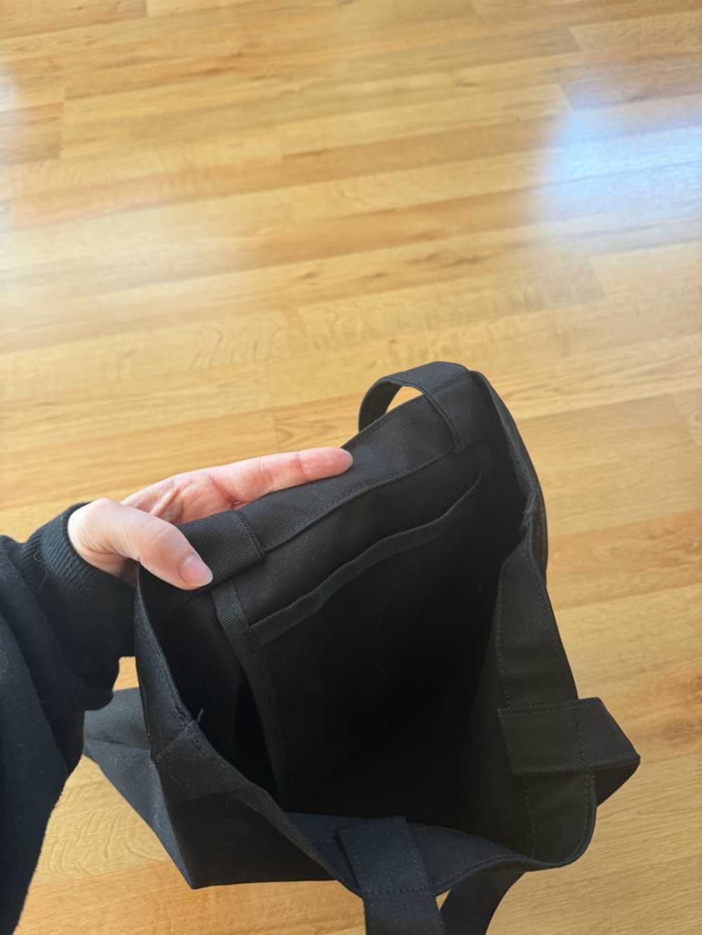 MCM Black Tote Canvas - Picture 4 of 4